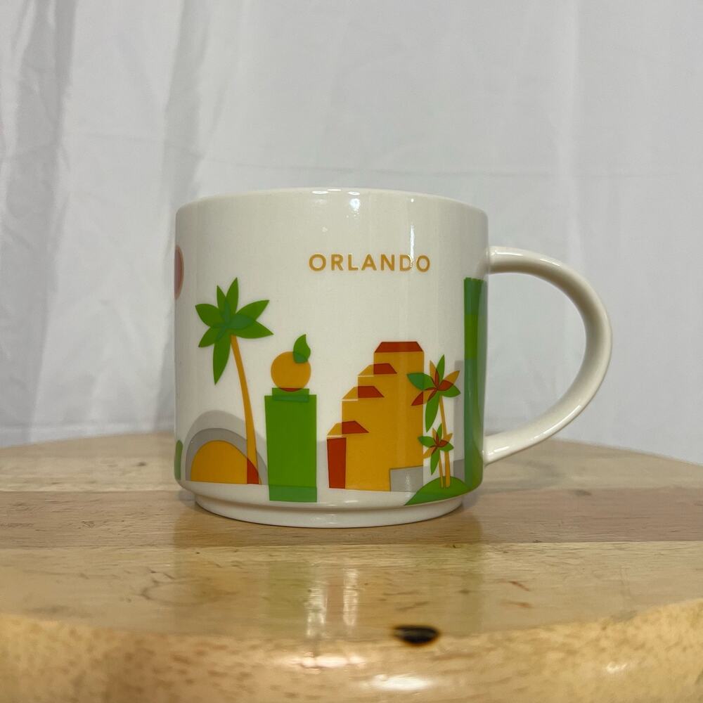 Starbucks You Are Here Collection Mug Orlando 2013